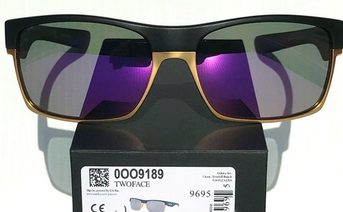 Oakley TWO FACE Black Matte Gold 