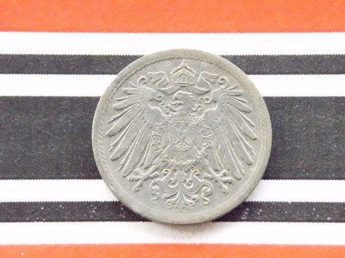 GERMAN Coin 10 PFENNIG 1921 Zinc Deutsches Reich EMPIRE WW1 + RARE+ Uncirculated - Picture 4 of 4
