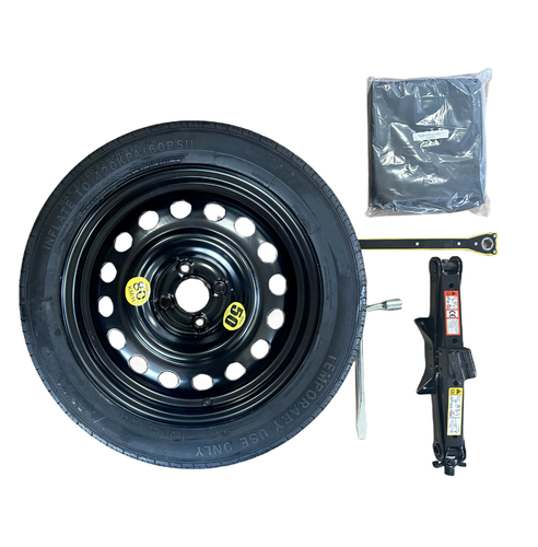KIT ROUE DE Secours Galette 16'' Pour DACIA DOKKER AVEC CRIC CLE ET Sac