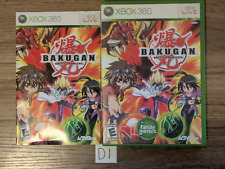 Bakugan Battle Brawlers (Microsoft Xbox 360, 2009) with Manual