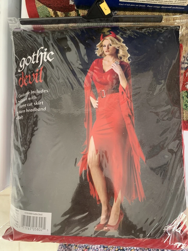 Дамы средневековый готический дьявол Дракула вампир ренессанс платье костюм для Хэллоуина - Изображение 2 из 3