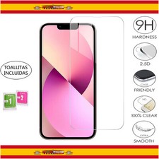 PROTECTOR DE PANTALLA CRISTAL PARA IPHONE 15 14 13 12 11 X XS XR 8 7 6 TEMPLADO