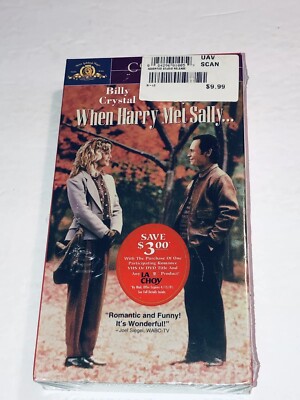 When Harry Met Sally (VHS, 1997, Contemporary Classics) 44W