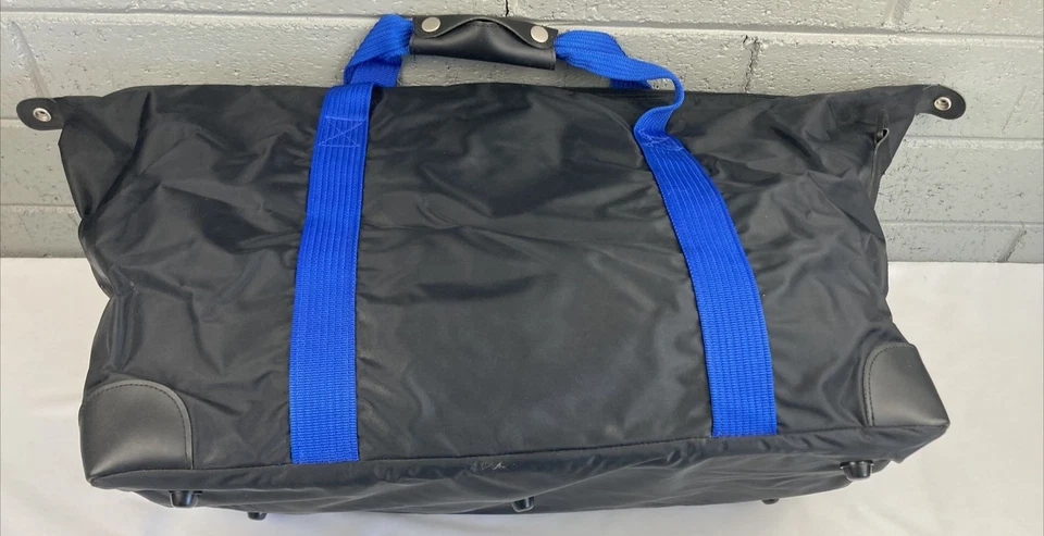 Bolsa de viagem Absolut Vodka alça de ombro preta azul colorida - Imagem 3 de 4