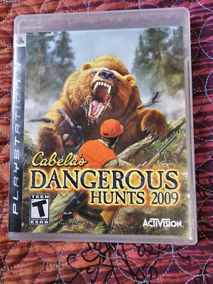 Cabela's Dangerous Hunts 2009 PS3 PlayStation 3 - Complete CIB