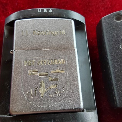Accendino Zippo, BW. Afghanistan, mai usato - Foto 3 di 5