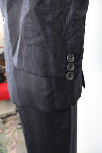VERSACE COMPLETO UOMO GIACCA PANTALONE TG. 50 SUITS MAN ITALY CASUAL VINTAGE - Photo 4 sur 12