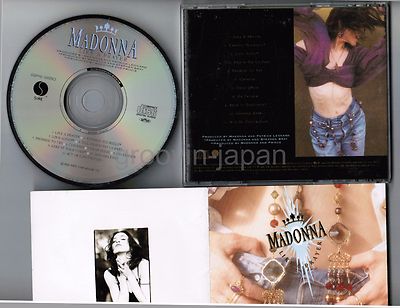 MADONNA 250ピースパズル 未開封 MADONNA Like A Prayer JAPAN CD 22P2-2650 w/PS+INSERT 1989 1st