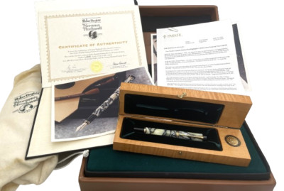 Parker Norman Rockwell Limited Edition Fountain Pen w/ Rare Documents & Prints