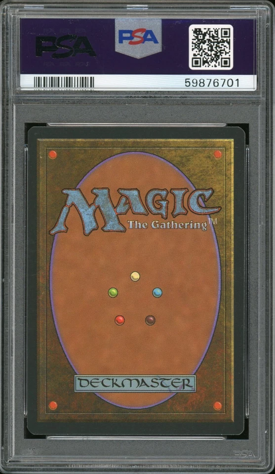 1996 Magic the Gathering MTG Mirage Pyric Salamander PSA 10 Pop 1 - Image 2 of 2
