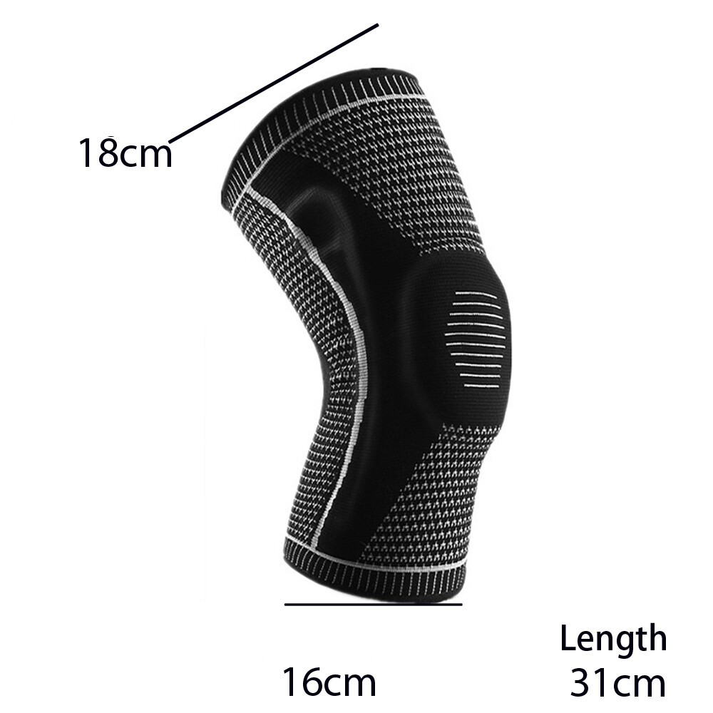 Knee Brace Knee Compression Sleeve Professional Sports Silicone Knee