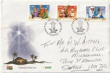 Copertina FDC Irlanda/Eire 1999 Natale
