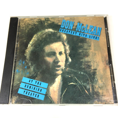 DON MCLEAN GREATEST HITS LIVE - AUDIO CD
