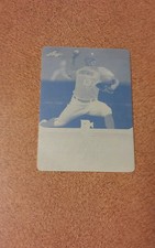 2013 leaf perfect game Blake Cairnes 1/1 yellow print plate card. 