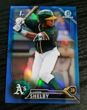 2016 Bowman Chrome Refractor JaVon Shelby /150