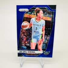 2024 Panini Prizm WNBA Lou Lopez Senechal Blue Velocity Prizm #121 WINGS