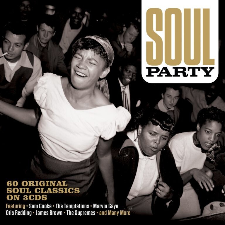 SOUL PARTY Various Artists 3CD BRAND NEW Digipak Compilation