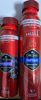OLD SPICE NIGHTPANTHER/CAPTAIN 48HR FRESHNESS *NEU*