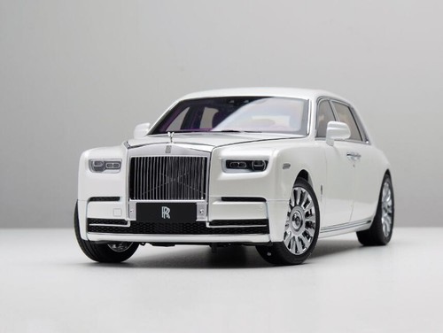 1:18 Rolls Royce Phantom 8th Eight Generations Diecast Model Car Gray - Picture 39 of 40