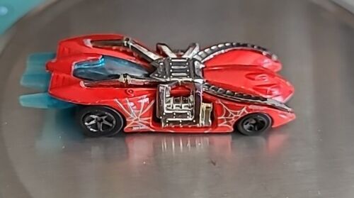 Collectible 2000 Hot Wheels - Arachnorod Spiderman Race Car! - Red - Loose