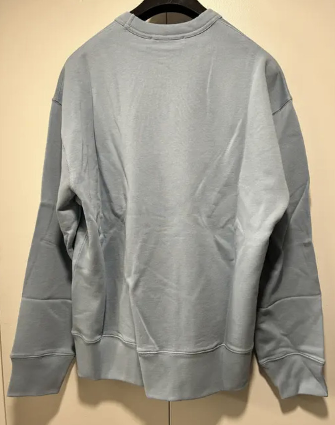 ACNE STUDIOS FAIRVIEW FACE SKY BLUE SWEATSHIRT image 5