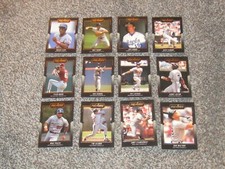 1992 Leaf Phenoms Baseball 12 Card Complete Mike Piazza Kenny Lofton Eric Karros