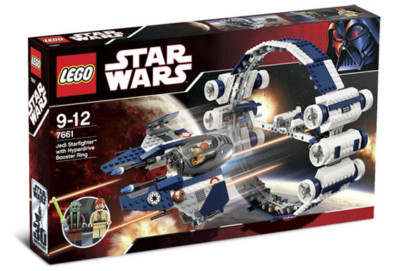 BRAND NEW LEGO STAR WARS Jedi Starfighter with Hyperdrive Booster