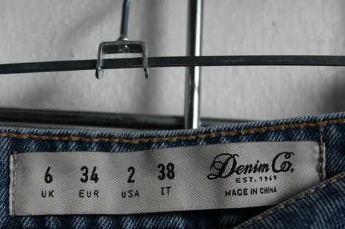 x 2 Primark Womens Denim Skirt Bundle - Size 6 (g86) - Picture 2 of 4
