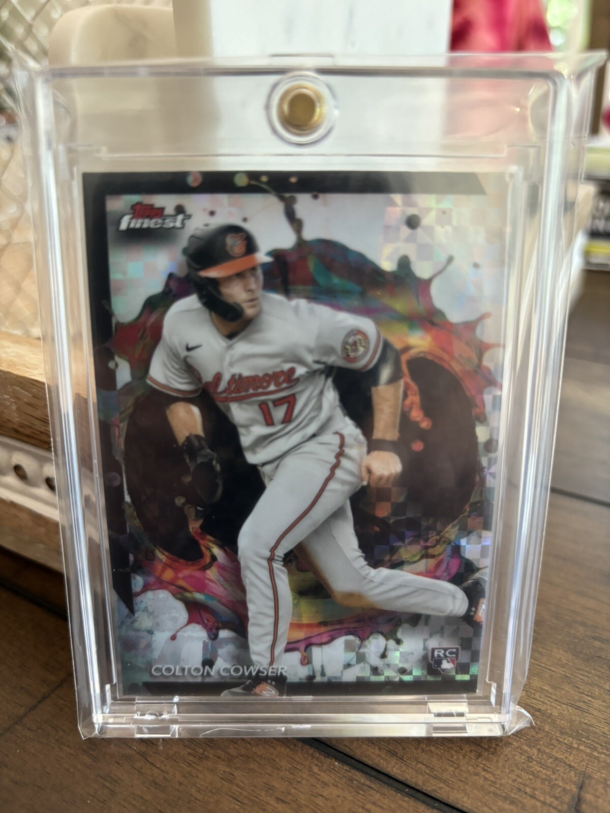 2024 Topps Finest Colton Cowser RC Rare Checkerboard 255