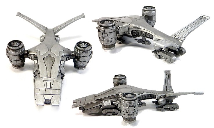 NECA CINEMACHINES DIE-CAST TERMINATOR 2 HUNTER KILLER AIR SHIP NEW