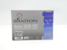 Imation DDS-125 4mm Data Tape 24GB/12GB DDS-3 New Sealed