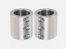 UTVDistribution Steel weldable tube clamps bolt on 1.875" 1-7/8" roll cage mo...