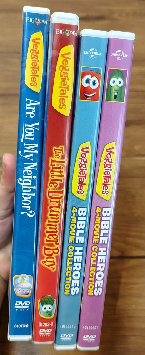 【中古】「非常に良い」Veggietales: Bible Heroes - 4-Movie Collection [DVD] 中古】「非常に良い」Veggietales: Bible Heroes - 4-Movie Collection