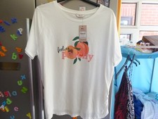 Brand New TU maternity top size 18  feeling Peachy