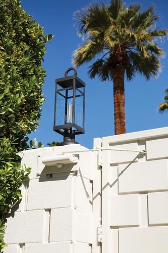 Hinkley Lighting 1304 7"W Cast Aluminum Pier Mount Base - Black - Picture 2 of 3