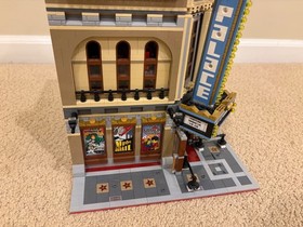 LEGO Palace Cinema 10232 Modular Building Used INCOMPLETE
