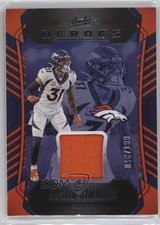 2023 Panini Absolute Heroes Memorabilia 48/199 Justin Simmons #AH-5 12ty