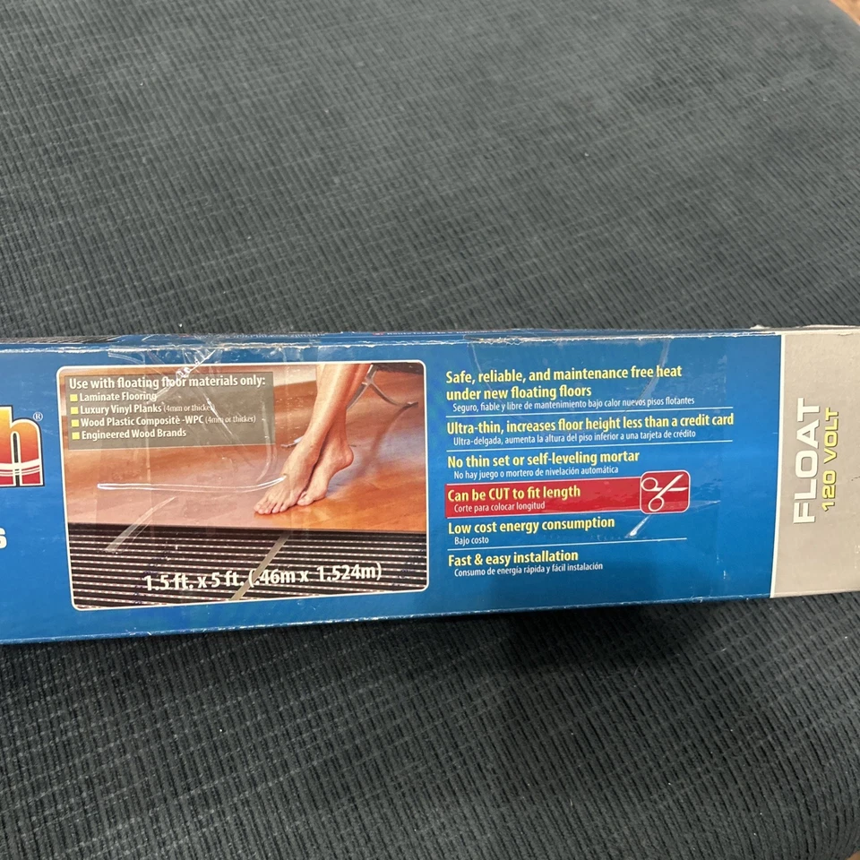 Quiet Warmth Radiant Heat Film For Floating Floors 18” X 5ft BRAND NEW Open Box - Image 3 of 4