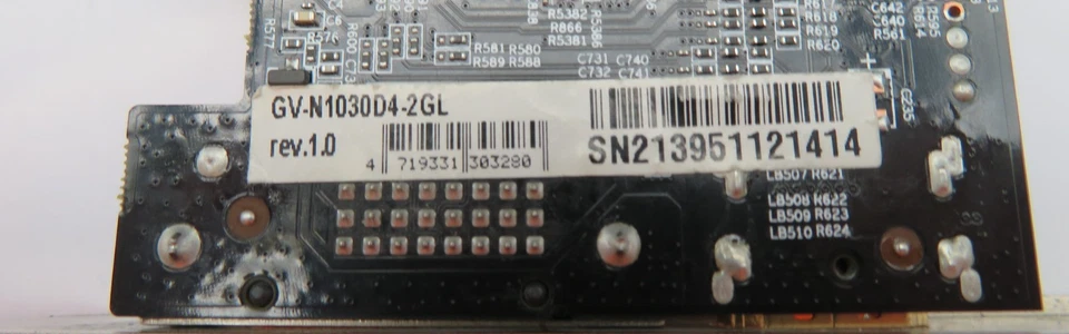 GV-N1030D4-2GL GIGABYTE GeForce GT 1030 D4 2GB DDR4 full profile Graphics Card - Image 3 of 3