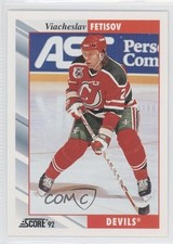 1992-93 Score Viacheslav Fetisov #97 HOF 0i6
