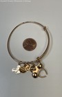 Alex & Ani X Disney Rose Gold Tone Minnie Mouse Charm Bangle Bracelet 10g — photo 2