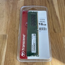 Image of Transcend 16 GB DDR4 Desktop PC UDIMM RAM Stick Memory 2666Mhz TS2GLH64V6B