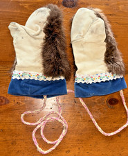 Handmade Leather and Fur kids Handcrafted,   FREE SHIPPING