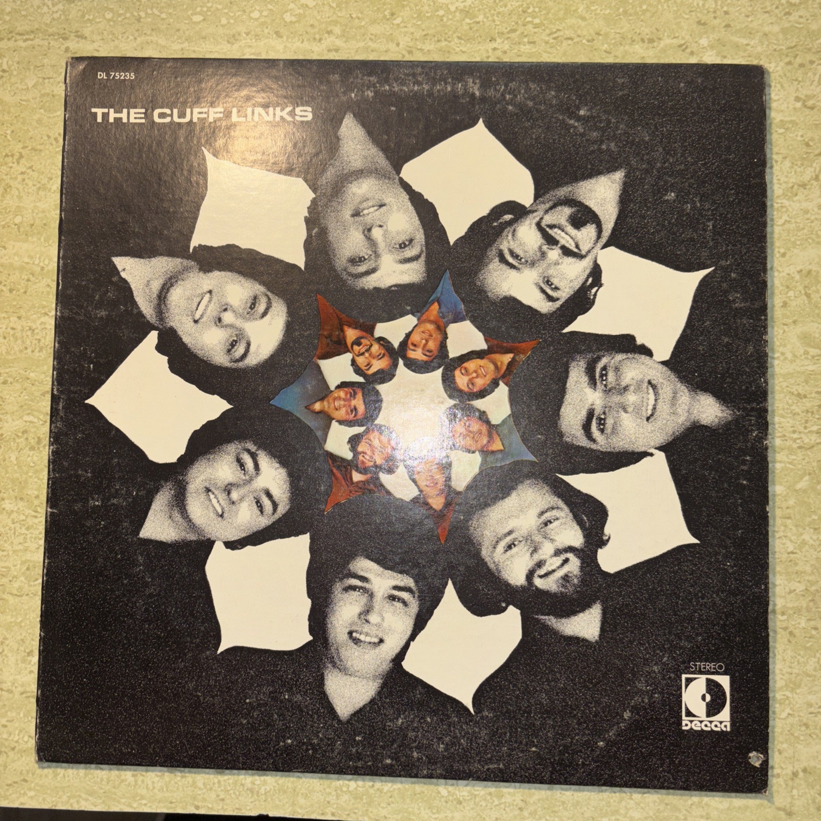 The Cuff Links (Decca DL75235, 1970) Stereo Vinyl LP VG+/VG+