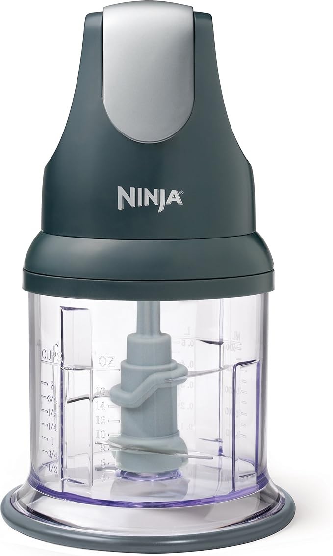 Ninja NJ100WM Express Food Blender Gray 100% Branded Standard Model-image