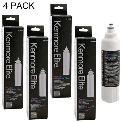 4 pack Kenmore Elite 9490 refrigerator water filter Fit 800P（New Sealed)