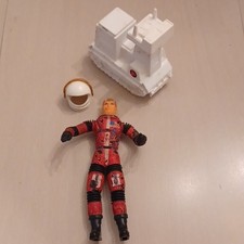 Mattel Major Matt Mason Sgt Storm With White ATV And Helmet Vintage 1968
