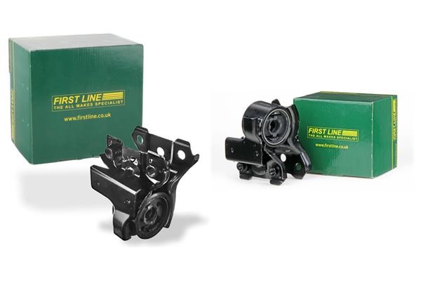 Pair Suspension Control Arm Bush Front Axle Lower Rearward Fits HONDA CR-V B9BA