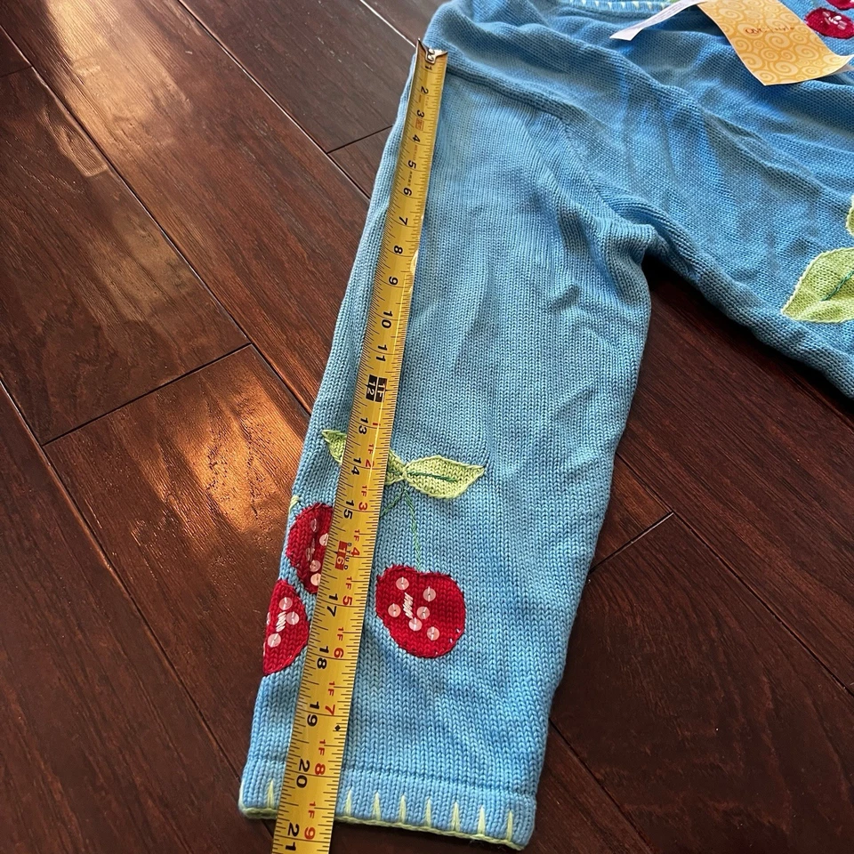 NEW The Quacker Factory Women’s Sweater Sz 1X Cherries 🍒 & Appliqués New w Tags - Image 4 of 4