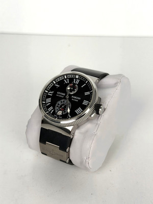 Ulysse Nardin Marine Chronometer Black Automatic 43mm 1183-126